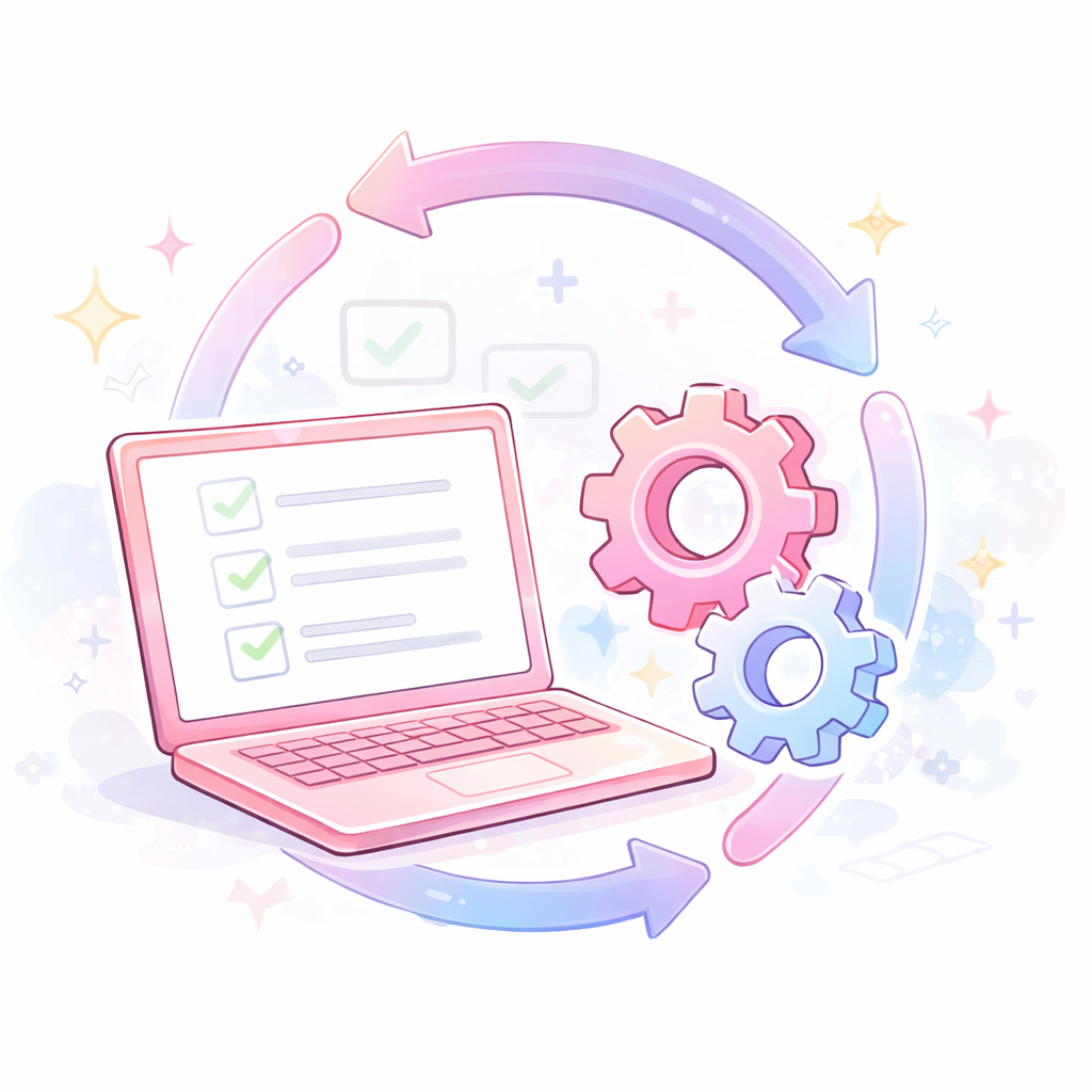 完全自動化のイラスト